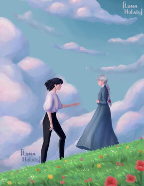 Cuerpo completo + Fondo complejo